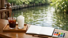 Timethai craft & cafe คาเฟ่เรือนไทยริมคลองนนทบุรี มุมสงบใกล้กรุงเทพฯ ที่อยากให้เวลาเดินช้าลง