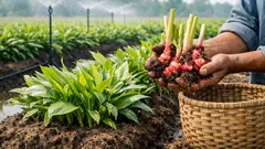 ปลูกข่าแดง 5 ไร่ เก็บขายได้แทบทุกวัน ทำรายได้หมุนแบบไม่ต้องรอเงินเดือน