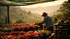 เลี้ยงสับปะรดสีให้รอดในอากาศไทย มือใหม่ก็ทำได้ด้วยกฎแสง น้ำ ลม 3 ข้อ