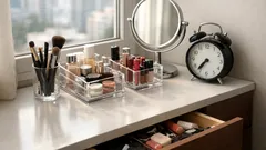 จัดเก็บเครื่องสำอางให้หยิบง่าย ใช้เวลาแต่งหน้าน้อยลงใน 10 นาที