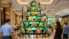 ต้นคริสต์มาส Extra happiness ที่ Kimpton maa-lai bangkok เมื่อศิลปะพาเรื่องความเท่าเทียมมาสู่ใจกลางเมือง