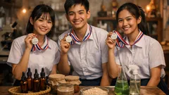 เด็กไทยคว้าเหรียญเงิน SIIF 2024 ที่โซล ด้วยนวัตกรรมจากของใกล้ตัว