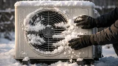 แอร์โหมดอุ่นไม่ค่อยอุ่น อาจติดที่ยูนิตภายนอกโดนหิมะอุดทางลม วิธีเช็กง่ายๆ