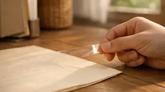 วิธีลอกเทปใสออกจากกระดาษแบบเนียน ๆ ไม่เป็นขุย แค่ดึงให้ถูกทิศ