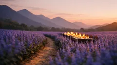 ทุ่งสิริสมัย สระบุรี ทุ่งบลูซัลเวียสีฟ้า-ม่วงกลางหุบเขา เที่ยววันเดียวก็ฟิน