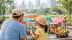 พาลูกไปดรีมซิตี้ สวนป่าเบญจกิติ ฝึก EF แบบเล่นสนุกได้จริง