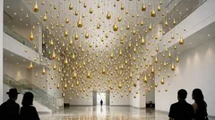 ชวนไปดู Golden Teardrop (2025) ที่ MOCA Bangkok เมื่อทองหยอดกลายเป็นบทสนทนาเรื่องเวลา