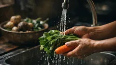 ล้างผักให้สะอาดจริงแบบไม่ช้ำ: 5 ความเข้าใจผิดที่คนไทยทำบ่อย