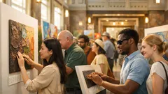 ชวนไปนิทรรศการ Art Speaks One Language ที่ไปรษณีย์กลางบางรัก เข้าฟรี 10–15 ก.พ. 2569