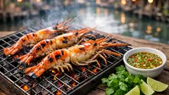 อี๊ด กุ้งเผาคลองมอญ พุทธมณฑลสาย 2 รวมเมนูเด็ดและทริคสั่งให้คุ้ม