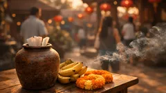 คนแห่กราบแม่ชีบุญเรือน วัดท่าผา ราชบุรี รับตรุษจีน 2569 พร้อมพิธีล้วงไหเลขมงคล