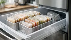 จัดช่องแช่แข็งให้เห็นทุกอย่างใน 5 นาที แบบแฟ้มตั้ง หยิบง่ายไม่ต้องรื้อ