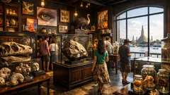 พาเดินชม cabinet of curiosities ที่ museum pier กรุงเทพฯ รวมพิกัด เวลา และไฮไลต์ของหายาก