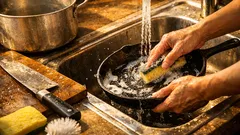 5 เครื่องครัวที่ไม่ควรล้างแบบเดิมๆ ใช้น้ำยาล้างจานผิดวิธีพังเร็วแบบไม่รู้ตัว